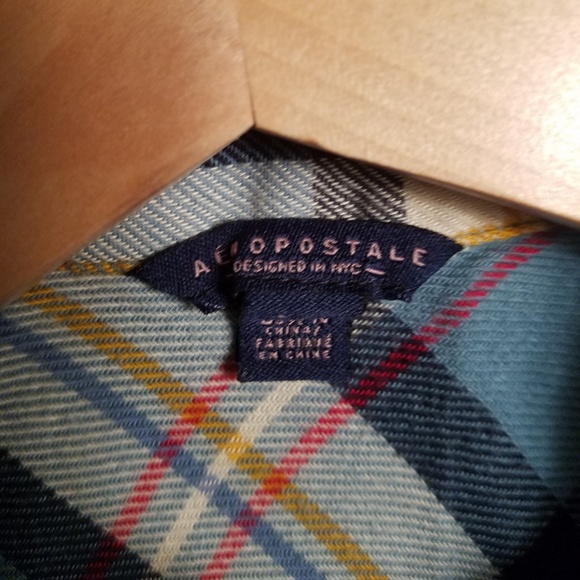 2 aeropostale flannels - Picture 4 of 4